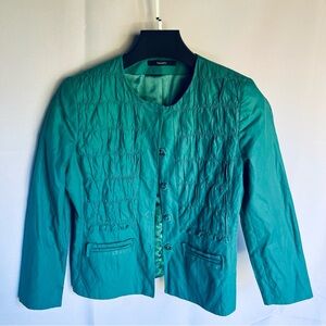 Tahari Teal Women's Jacket Blazer